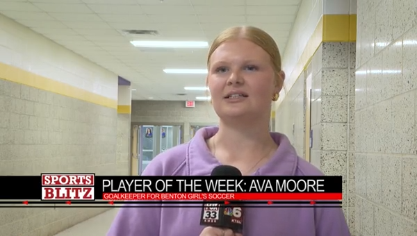 Ava Moore shining for Benton girls’ soccer; named Player of the Week