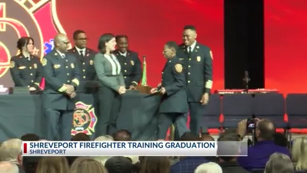 Shreveport Fire Department graduates 75th Fire Academy class