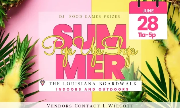 Summer Pop Up Shop!: Louisiana Boardwalk