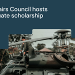 Military Affairs Council Hosts Undergraduate Scholarship Reception