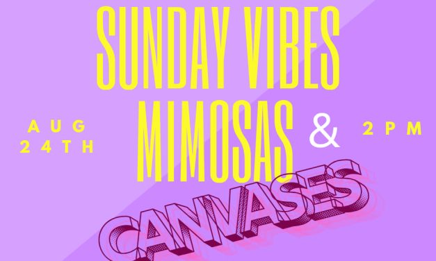 Sunday Vibes: Mimosas & Canvases