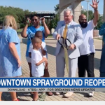 Sprayground in downtown Shreveport reopens