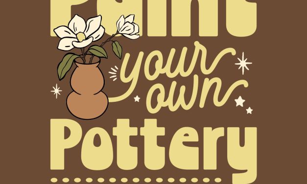 Ceramic Beer Stein Painting @ Great Raft Brewing with Magnolia Mudroom